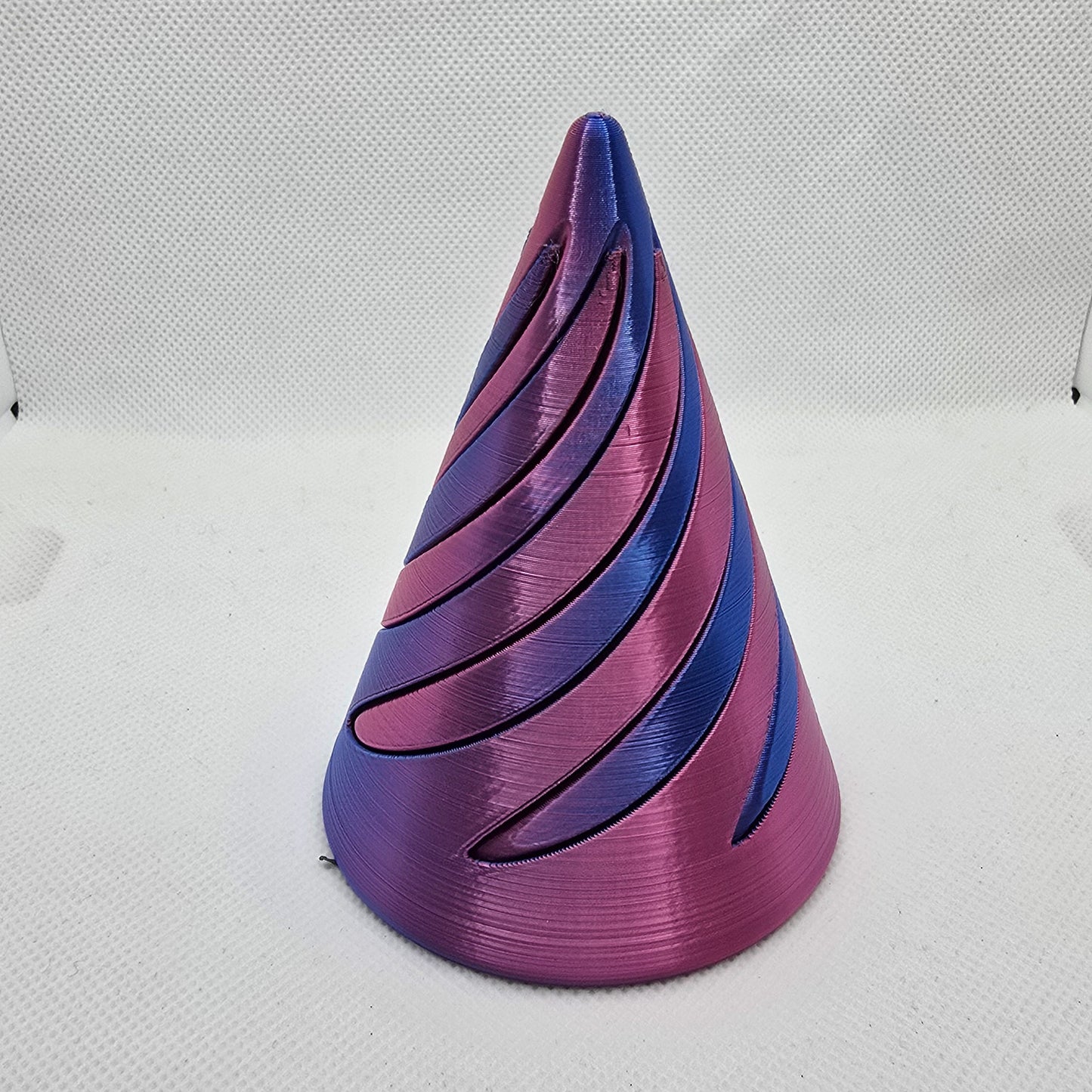 Spiral Cone Fidget - 3D printed